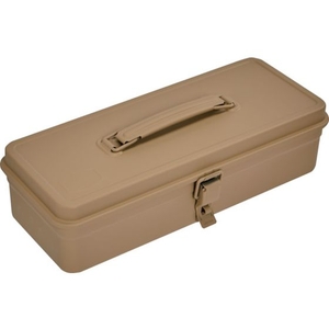 トラスコ中山 TRUSCO/トランク型工具箱 333X137X96.5 ライトサンド T-320LS FCD946B-4017322-イメージ1