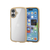 エレコム iPhone 16用TOUGH SLIM LITE ハイブリッドケース フレームカラー カフェオレ PM-A24ATSLFCBE-イメージ2