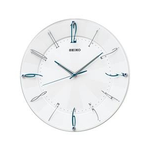 SEIKO 電波掛時計 白パール塗装光沢仕上げ KX214W SEIKO 電波掛時計 白パール塗装光沢仕上げ KX214W