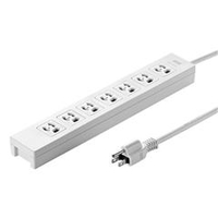 サンワサプライ 電源タップ(7個口・3P・5m) TAP-F37-5
