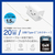 エレコム USB Power Delivery 20W AC充電器(Cケーブル一体型/1．5m) しろちゃん MPA-ACCP6920WF-イメージ2