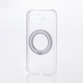 エレコム Google Pixel 10a用ハイブリッドケース 極限 MAGKEEP スタンド シルバー PM-P261MGSTKSV