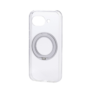 エレコム Google Pixel 10a用ハイブリッドケース 極限 MAGKEEP スタンド シルバー PM-P261MGSTKSV-イメージ2