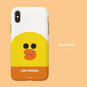 LINE FRIENDS iPhone SE(第3世代)/SE(第2世代)/8/7用ケース フェイス チョコ KCL-DPF002-イメージ12