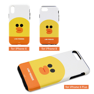 LINE FRIENDS iPhone SE(第3世代)/SE(第2世代)/8/7用ケース フェイス チョコ KCL-DPF002-イメージ13