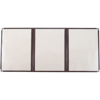 友屋 クイックメニューブック A4サイズ QM-5 8ページ ブラウン 36020 FC150LU-7041890