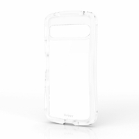 エレコム Xperia 10 VII用 Grippy ハイブリッドケース ハーフクリア ストラップホールシート付 ハーフクリア PM-X252GRPACR