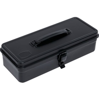 トラスコ中山 TRUSCO/トランク型工具箱 333X137X96.6 つや消しブラック FCD947B-4017330