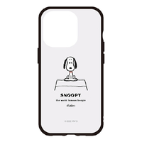 グルマンディーズ iPhone 14 Pro/13 Pro用耐衝撃ケース IIIIfit ピーナッツ スヌーピー SNG-702A