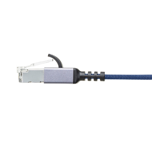 サンワサプライ カテゴリ6AメッシュフラットLANケーブル(10m) ブルー KB-FL6AME-10BL-イメージ3