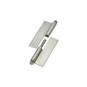トラスコ中山 TRUSCO　スチール製抜き差し蝶番　穴ナシ　左用 225W-5040L-イメージ1