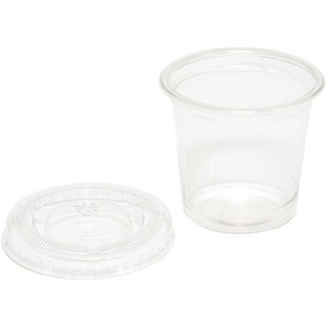 シモジマ ヘイコー透明カップA-PET 1オンス蓋セット 50セット FC150NJ-004525000-イメージ1