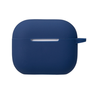 musashino LABEL AirPods(第3世代)用シリコンカバー ネイビー CP-AP3C1/N-イメージ1