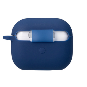 musashino LABEL AirPods(第3世代)用シリコンカバー ネイビー CP-AP3C1/N-イメージ2