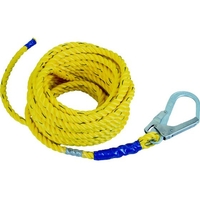 藤井電工 支柱用親綱ロープ 仮設工業会認定品15M用 FC900FP-1026284
