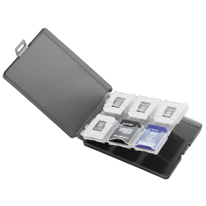 エレコム SD/microSDカードケース ブラック CMC-06NMC12-イメージ1