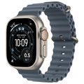 Apple Apple Watch Ultra 3(GPS + Cellularモデル)- 49mm Apple Watch Ultra 3 ナチュラルチタニウムケースとアンカーブルーオーシャンバンド MEWH4J/A