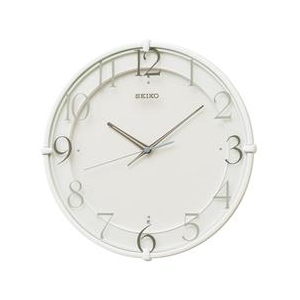 SEIKO 電波掛時計 白塗装 KX215W SEIKO 電波掛時計 白塗装 KX215W