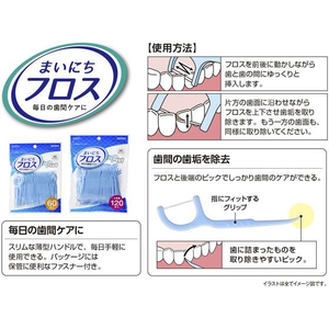 エビス まいにちフロス 60本入 FC016TJ-イメージ5