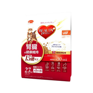 日本ペットフード ビューティープロ キャット 腎臓の健康維持 15歳以上 2.7kg FC189RK-イメージ1