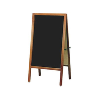 ヤマコー メニュースタンド A型看板両面タイプ 49443 マーカー仕様 FC297SL-307071