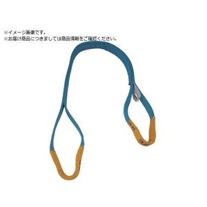 TESAC/ブルースリング JIS4等級・両端アイ形 荷重1.0t FC614VY-2560575-イメージ1