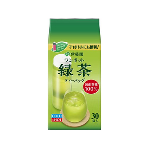 伊藤園 ワンポットエコティーバッグ 抹茶入り緑茶30袋 FCG856V-イメージ1