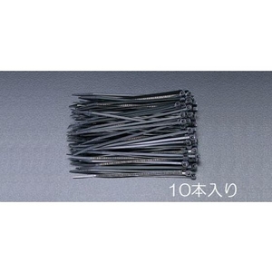 エスコ 結束バンド 耐候性 10本 450×8.0mm FCZ1127-EA475B-45-イメージ1