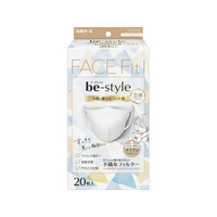 白元アース ビースタイル 立体 ふつう プレミアムホワイト 20枚 FCU1936
