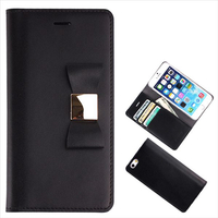 LAYBLOCK iPhone 6s Plus/6 Plus用ケース Ribbon Classic Diar ブラック LB4719I6P
