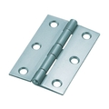 トラスコ中山 TRUSCO スチール製厚口蝶番 シルバー塗装仕上 全長76mm 10個 FC628KU-2337126
