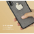 Design Skin iPhone XS Max用ケース CORDUROY BOUCLE BARTYPE ウェルシュ/ブルー DSK14719I65-イメージ5