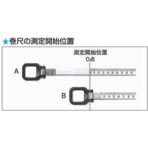 エスコ 巻尺 スチールテープ 10mm×20m FCD490F-EA720KB-120-イメージ6