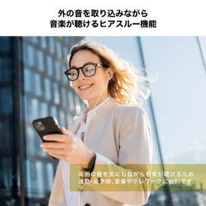 オーディオテクニカ ノイズキャンセリングUSB Type-C用イヤフォン ホワイト ATH-CKD7NC WH-イメージ9