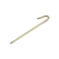 トラスコ中山 TRUSCO　ロープ止めJ型6X200mm　30本入 TRJ-620-30P