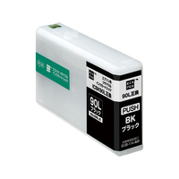 エコリカ エプソン用リサイクルインクカートリッジICBK90L F122646-ECI-E90L-B