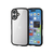 エレコム iPhone 16用TOUGH SLIM LITE ハイブリッドケース フレームカラー 背面ガラス ブラック PM-A24ATSLFCGBK-イメージ2
