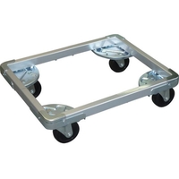 オーエム機器 ドーリーDLF型 縦300~400×横500~600×75 500～600×300～400 FC297HW-4342194