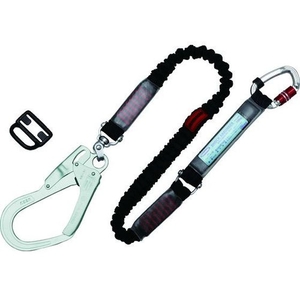 藤井電工 ツヨロン/ハーネス用ランヤード ノビロン 黒 黒32170032 FC478FB-1635084-イメージ1