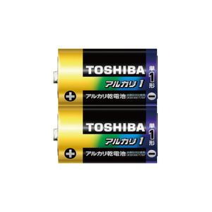 東芝 アルカリ乾電池 単1形 2本パック アルカリ1 LR20AN 2KP 東芝 アルカリ乾電池 単1形 2本パック アルカリ1 LR20AN 2KP