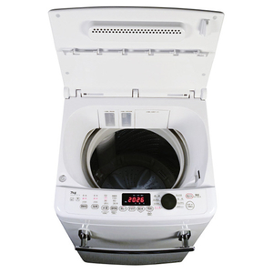e angle 7．0kg全自動洗濯機 ホワイト ANGWMC70W-イメージ8