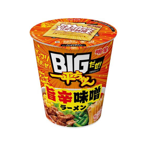 明星食品 BIGだぜ!一平ちゃん 旨辛味噌ラーメン FC785NT-イメージ1