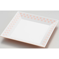 エンテック スクエアプレート14 ピンク 2TONE FC73100-CH-11P