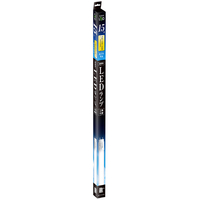 エコリカ 15形(4．6W)直管形LEDランプ 工事不要 グロースタータ式(FL蛍光灯専用) 昼光色相当 1本 ECL-LG15YD