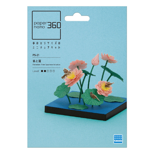 カワダ ペーパーナノ 360 雀と蓮 ペーパーナノ 360 雀と蓮 PN21ﾍﾟ-ﾊﾟ-ﾅﾉ360ｽｽﾞﾒﾄﾊｽ-イメージ1