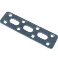 トラスコ中山 ジョイント金具25型フラット 黒 25×144 FC300EY-4972082