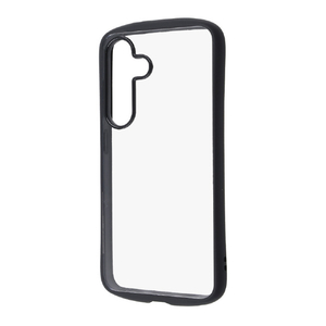 レイアウト Galaxy S25用Like standard Puffull 耐衝撃 バンパー ハイブリッドケース ブラック RT-GS25CMD1/B-イメージ1
