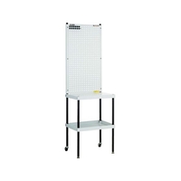 トラスコ中山 ライトパンチングパネル パネリーナ テーブル付 ホワイト(パネル)497352164550 FC226HK-4408837