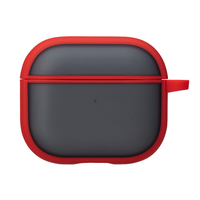 musashino LABEL AirPods(第3世代)用ハイブリッドカバー レッド CP-AP3C3/R