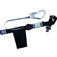 藤井電工 ツヨロン/胴ベルト型墜落制止用器具 ワンハンドリトラ ワンタッチ型 黒 M FC901FC-1638184